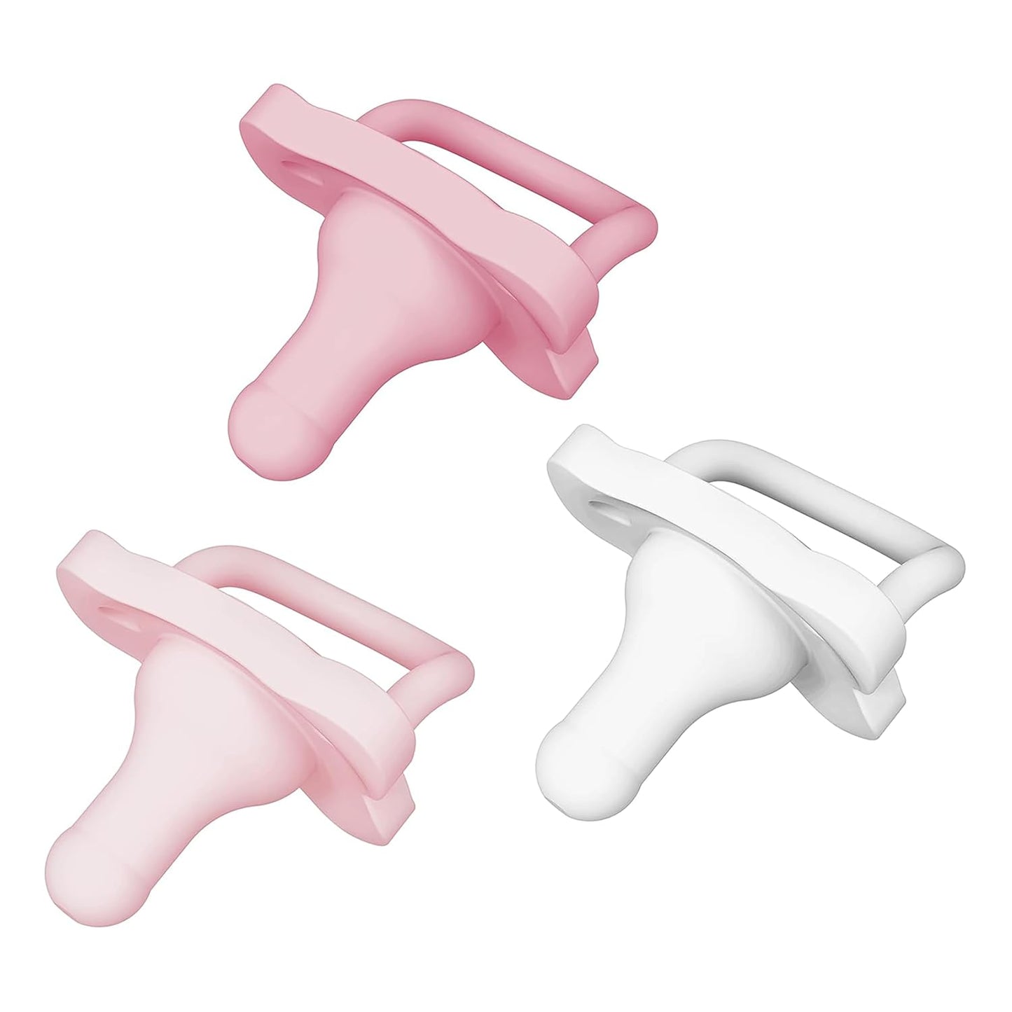Chupetes (3 uds.) Inicial de (0-6 meses) 100% de silicona - Dr. Brown's HappyPaci