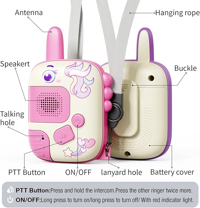 Walkie Talkie Unicornio