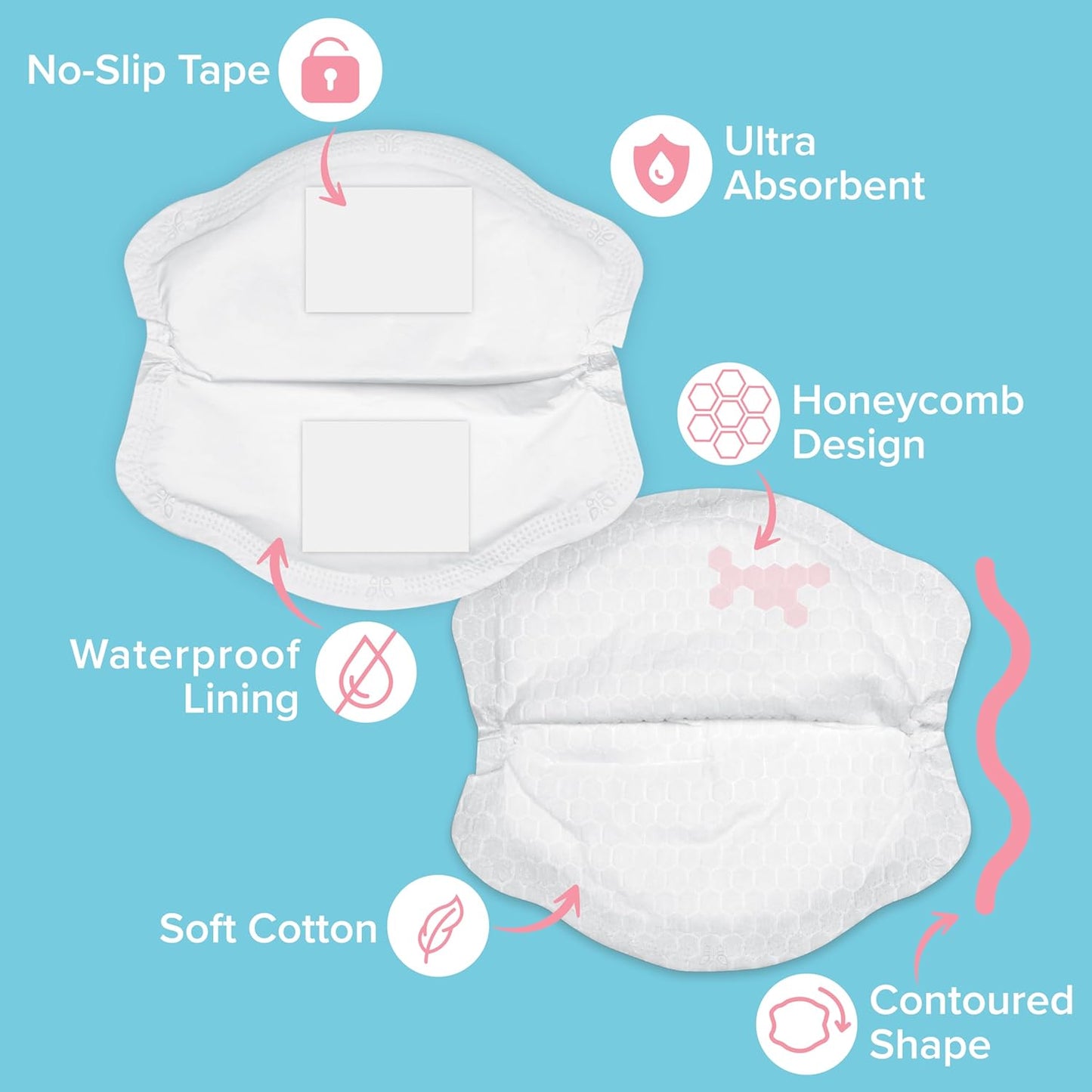 Discos Absorbentes Lactancia 100 unidades Dr. Talbots