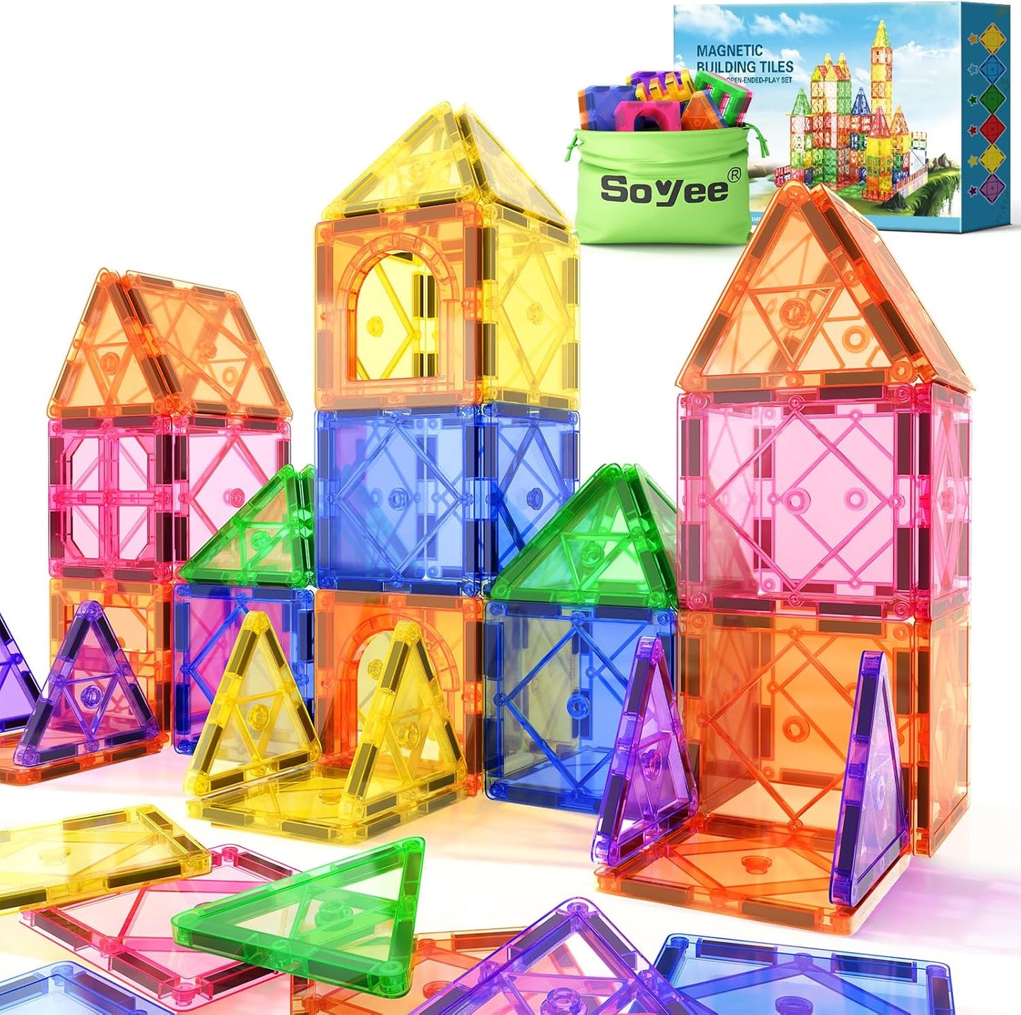 Bloques Magneticos 32 Piezas - Soyee