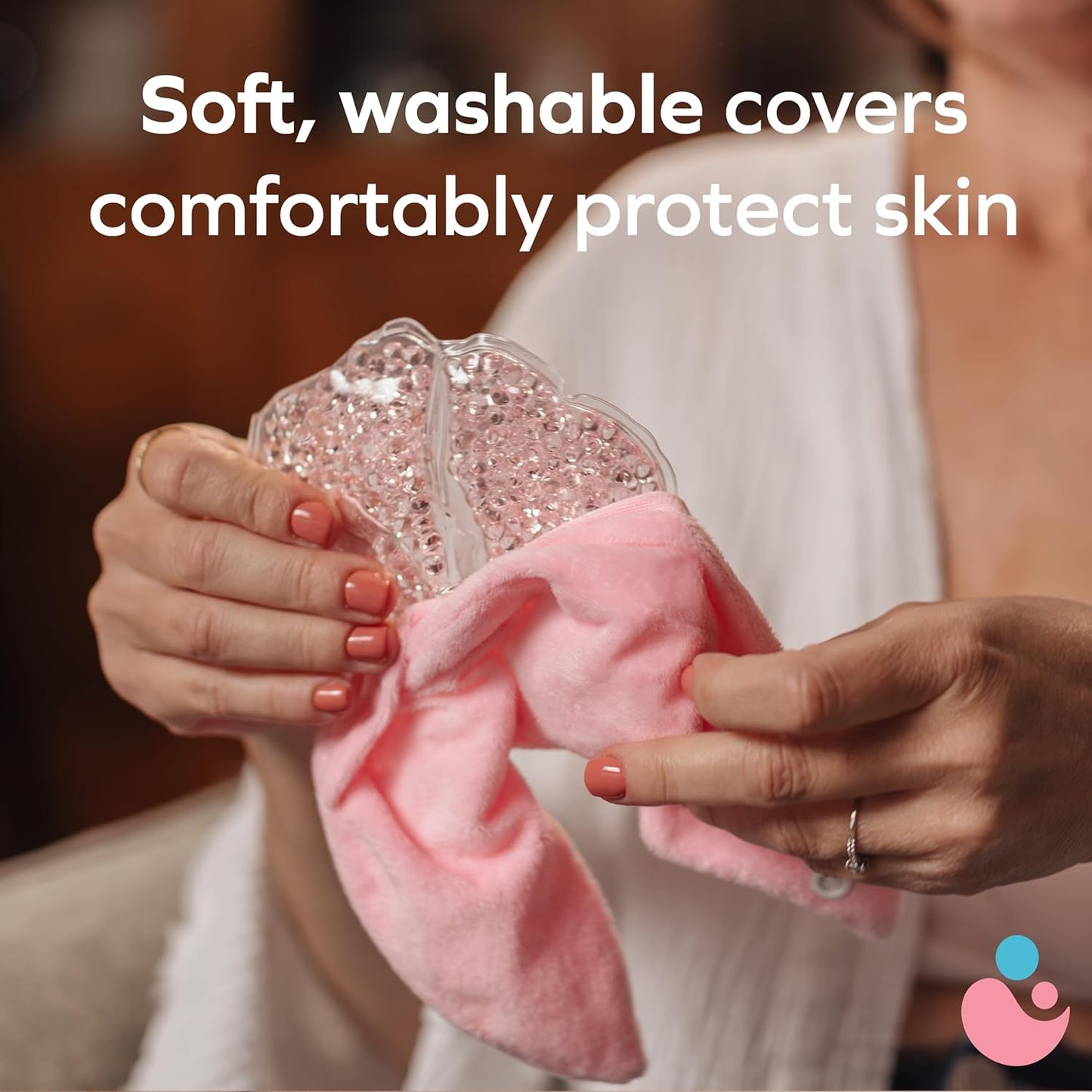 Almohadillas De Gel Frio/Calor Lactancia - Dr. Talbots