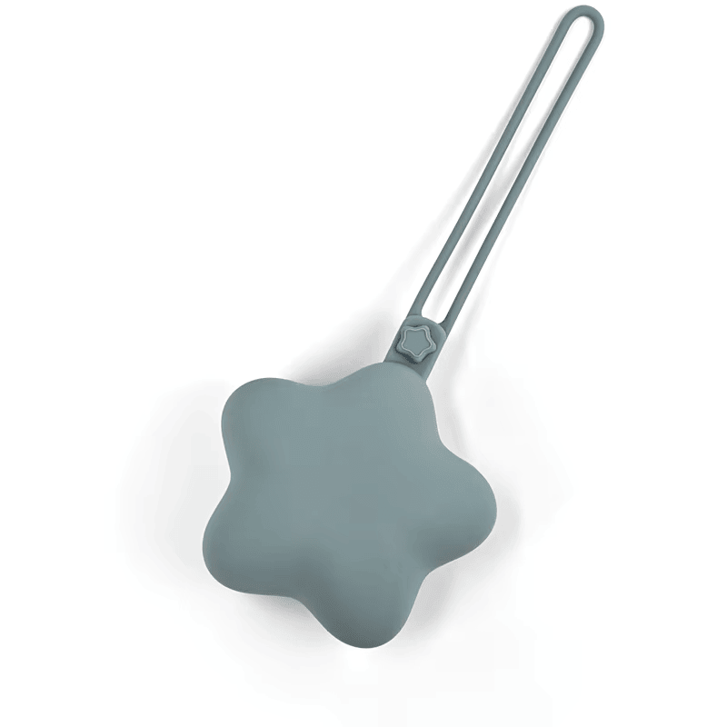 Portachupete Gris Azulado Amorino