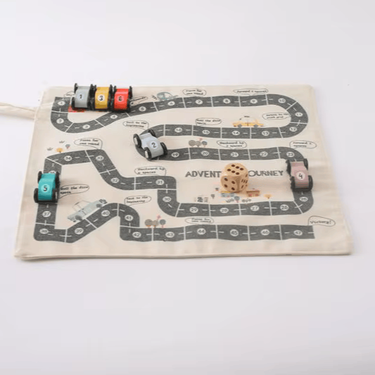 Pista De Autitos De Lienzo