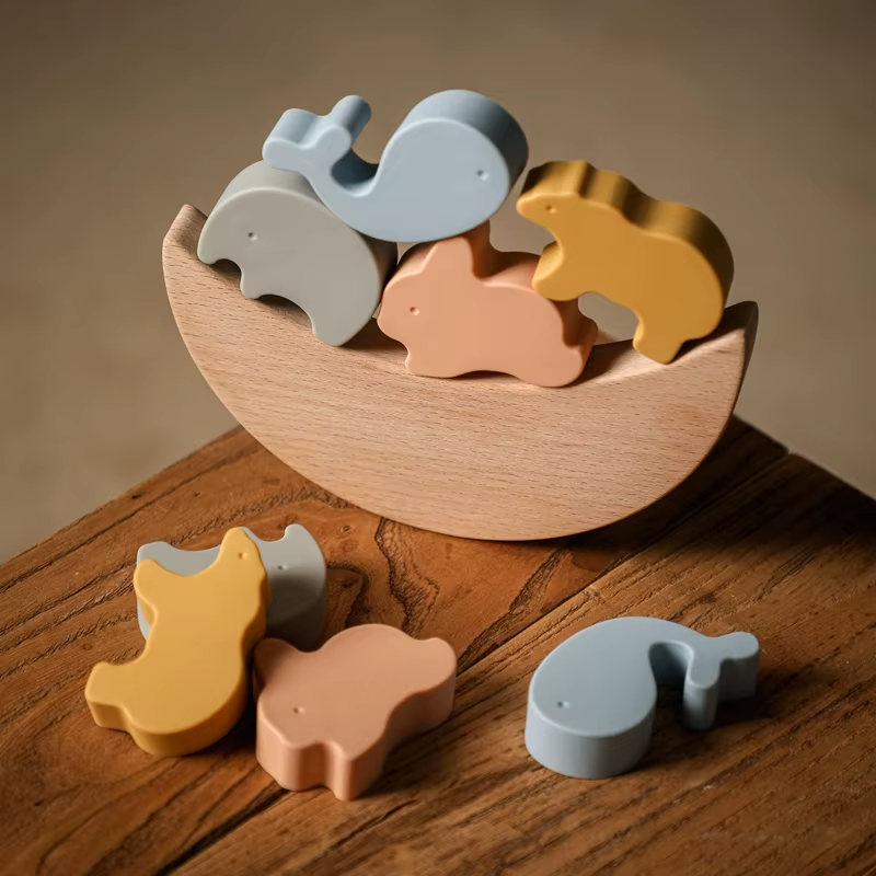 Animalitos En Equilibrio (9 piezas)