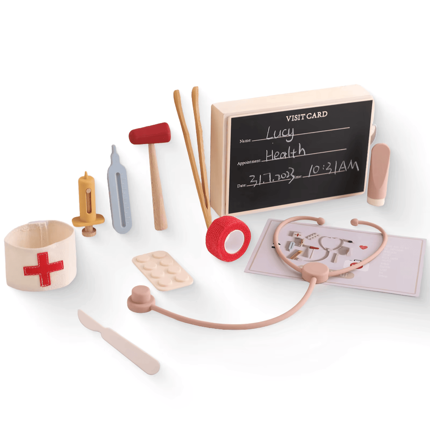 Kit médico con estuche