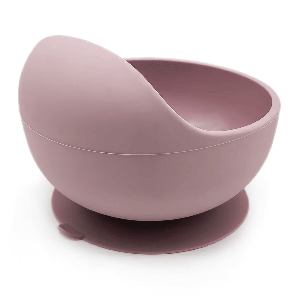 Bowl Con Ventosa Rosa Malva Amorino