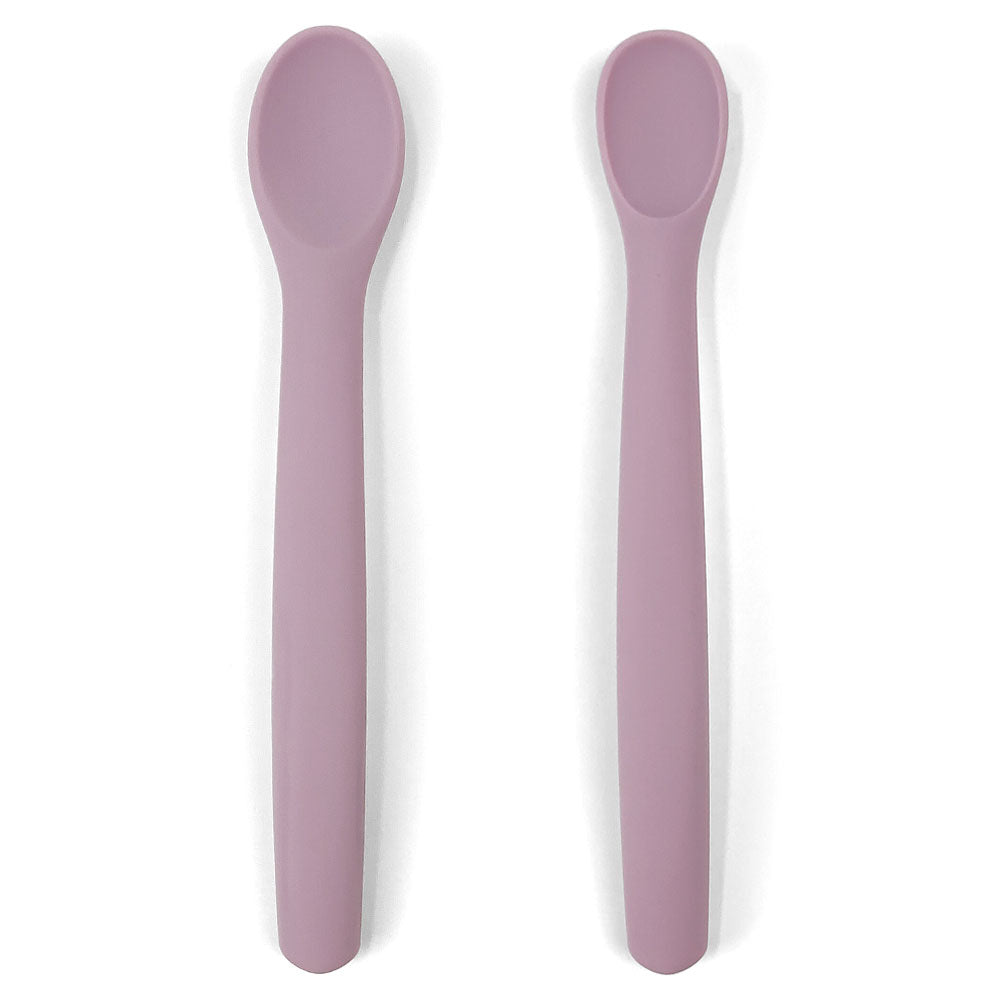 Set de Cucharas Flexibles Rosa Malva Amorino