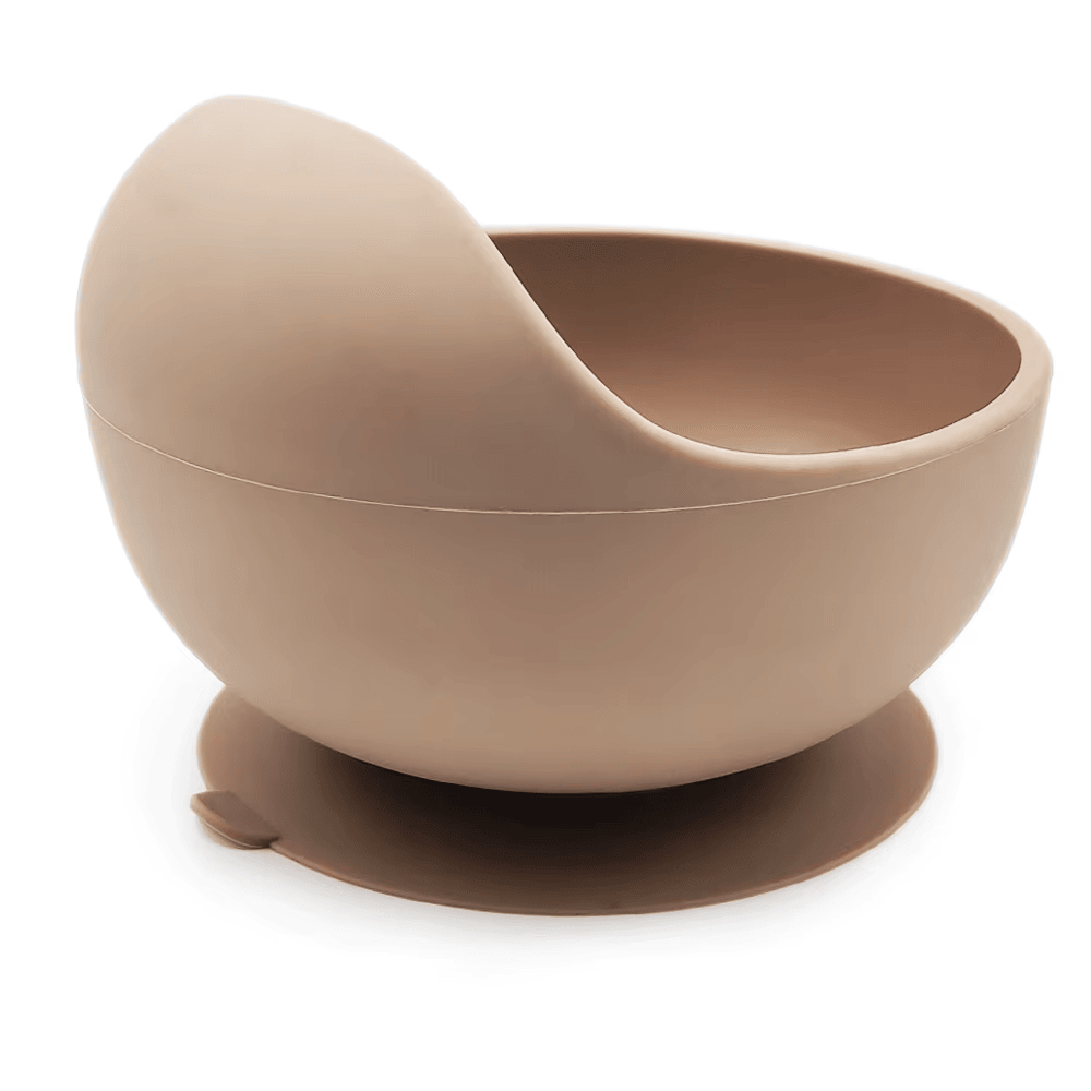 Bowl Con Ventosa Taupe Amorino