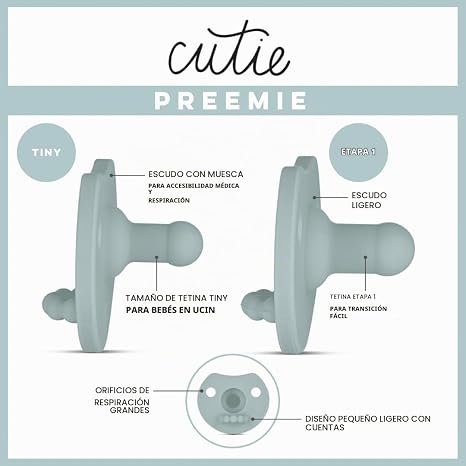 Chupete Ryan & Rose Cutie Kit x2 unidades Prematuro