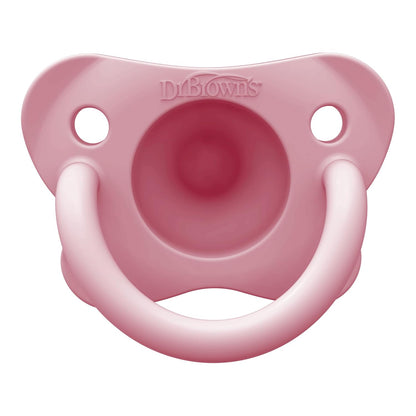 Chupetes (4 uds.) Inicial de (0-6 meses) 100% de silicona - Dr. Brown's HappyPaci