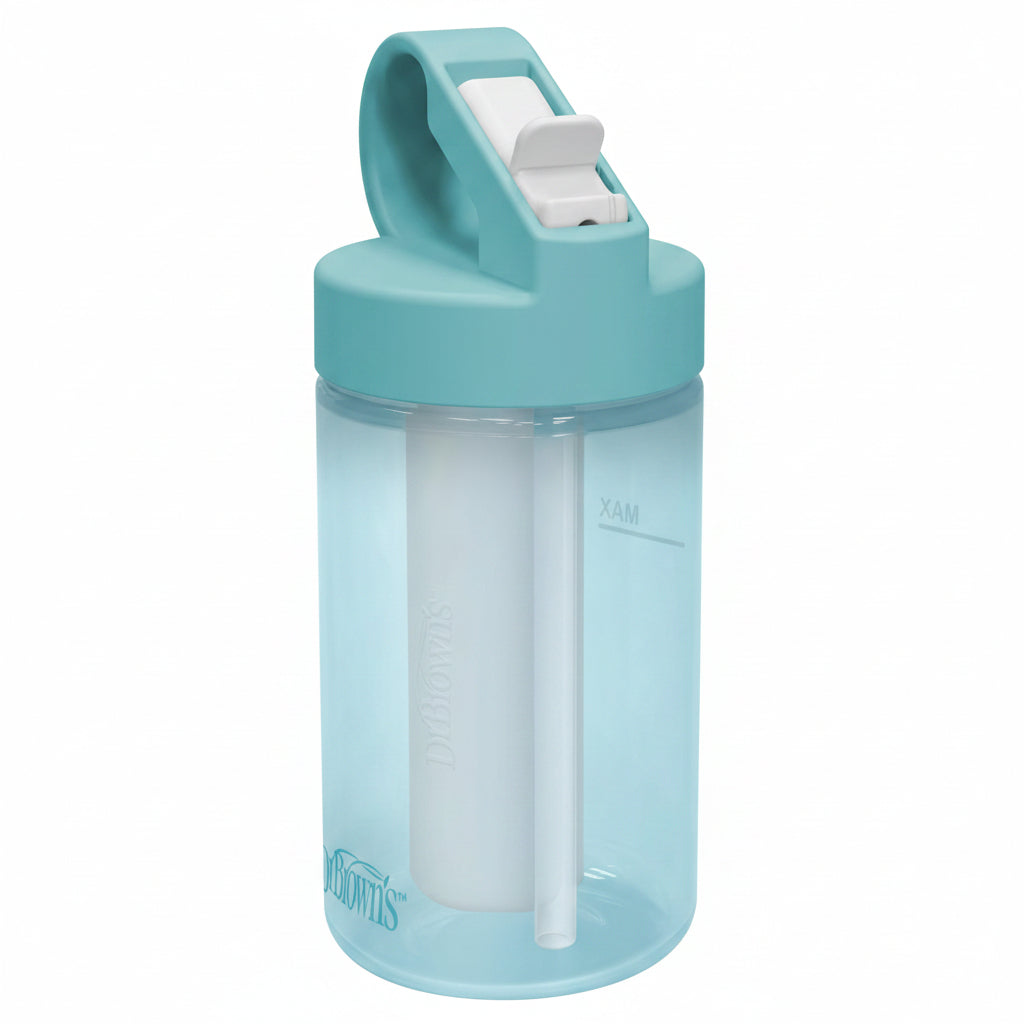 Botella deportiva con barra congeladora +12 meses Dr. Brown's