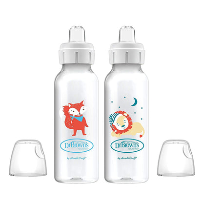 Pack 2 Biberones Milestones +6 meses 250ml x2 unidades Dr Brown's