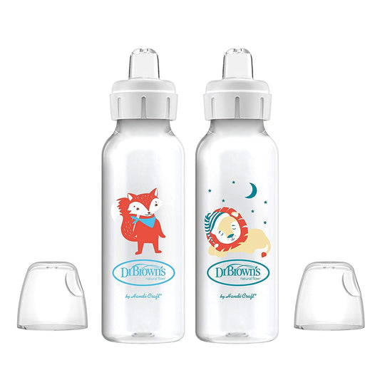 Pack 2 Biberones Milestones +6 meses 250ml x2 unidades Dr Brown's