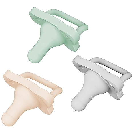 Chupetes (3 uds.) Inicial de (0-6 meses) 100% de silicona - Dr. Brown's HappyPaci
