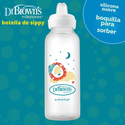 Pack 2 Biberones Milestones +6 meses 250ml x2 unidades Dr Brown's