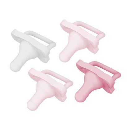 Chupetes (4 uds.) Inicial de (0-6 meses) 100% de silicona - Dr. Brown's HappyPaci