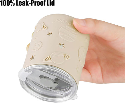 Vasos de acero inoxidable (2 unidades) - PandaEar