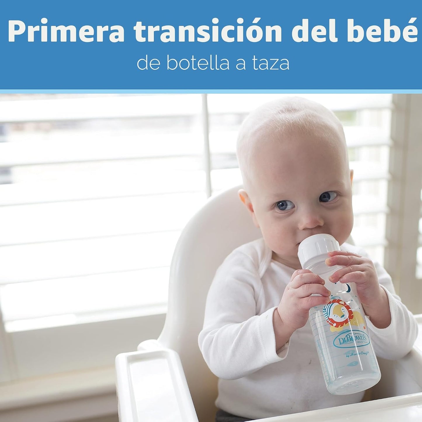 Pack 2 Biberones Milestones +6 meses 250ml x2 unidades Dr Brown's