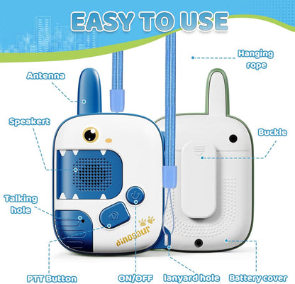 Walkie Talkie Dinosaurio - ¡PREVENTA!