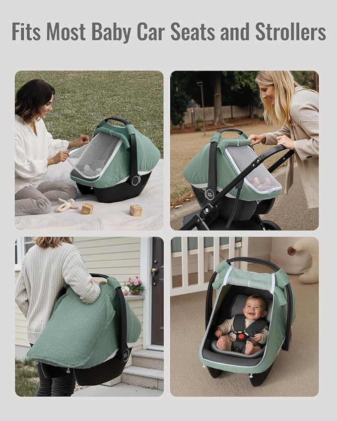 Cubierta de muselina para coche - Blissful Diary