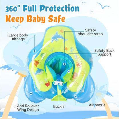 Flotador Inflable con protección UPF 50+ (6-48 meses)