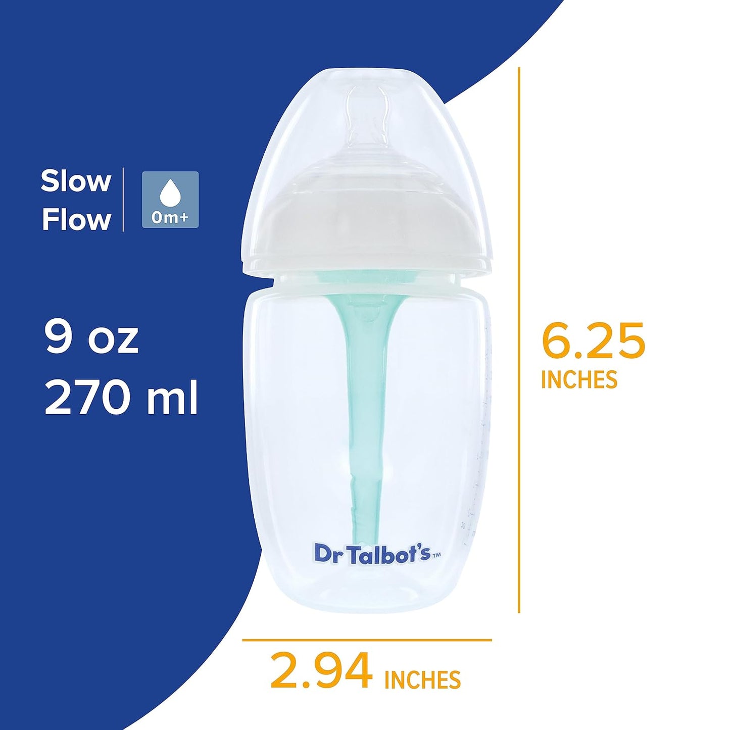 Mamaderas Anticólicos x2 unidades - Dr. Talbot's