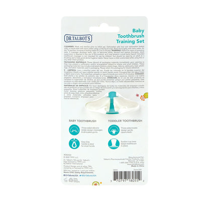Set cepillos de entrenamiento infantil x2 - Dr. Talbot's
