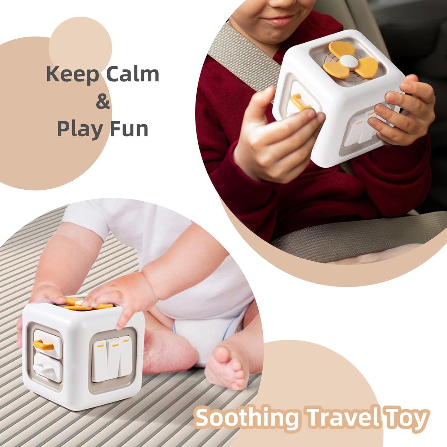 Cubo de Actividades Montessori 6 en 1