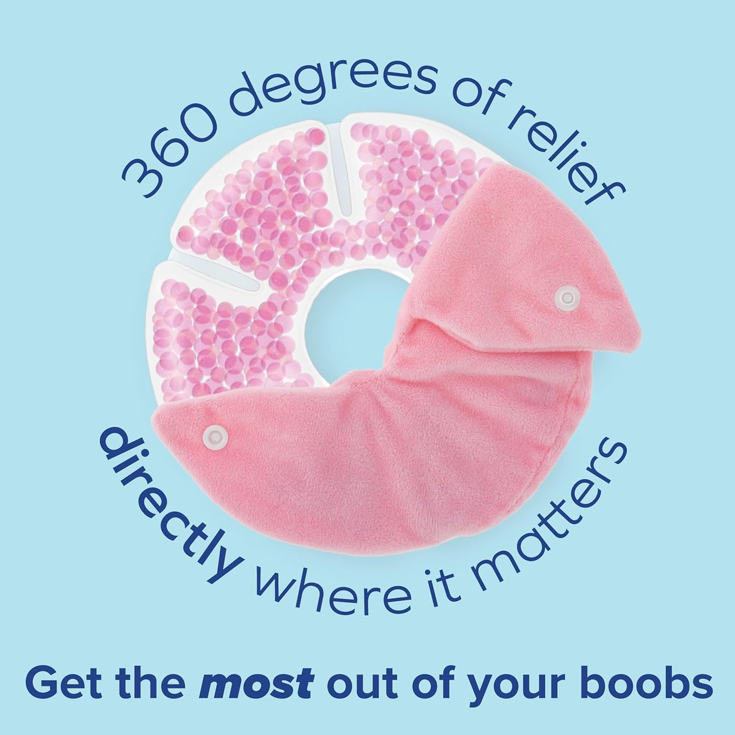 Almohadillas De Gel Frio/Calor Lactancia - Dr. Talbots