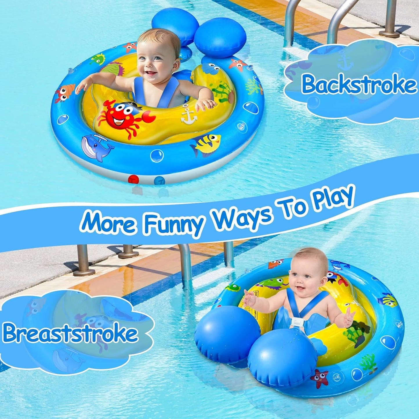 Flotador Inflable con protección UPF 50+