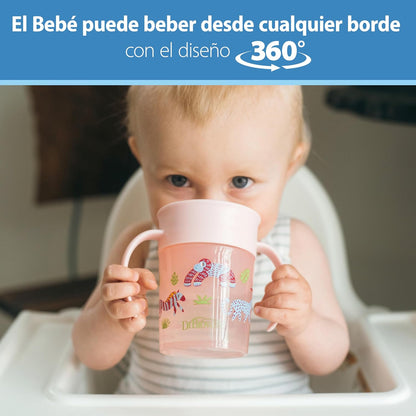 Vaso 360 de Entrenamiento Con Asa - Dr. Brown’s