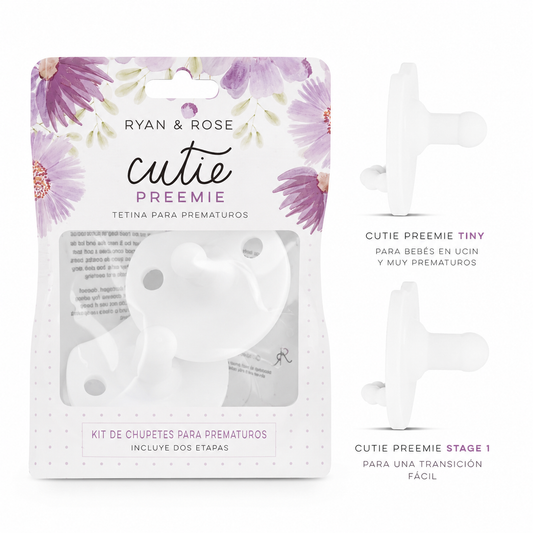 Chupete Ryan & Rose Cutie Kit x2 unidades Prematuro
