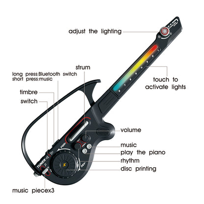 Guitarra Eléctrica Gris