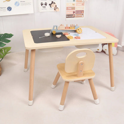 Mesa sensorial Montessori + Silla
