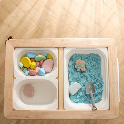 Mesa sensorial Montessori