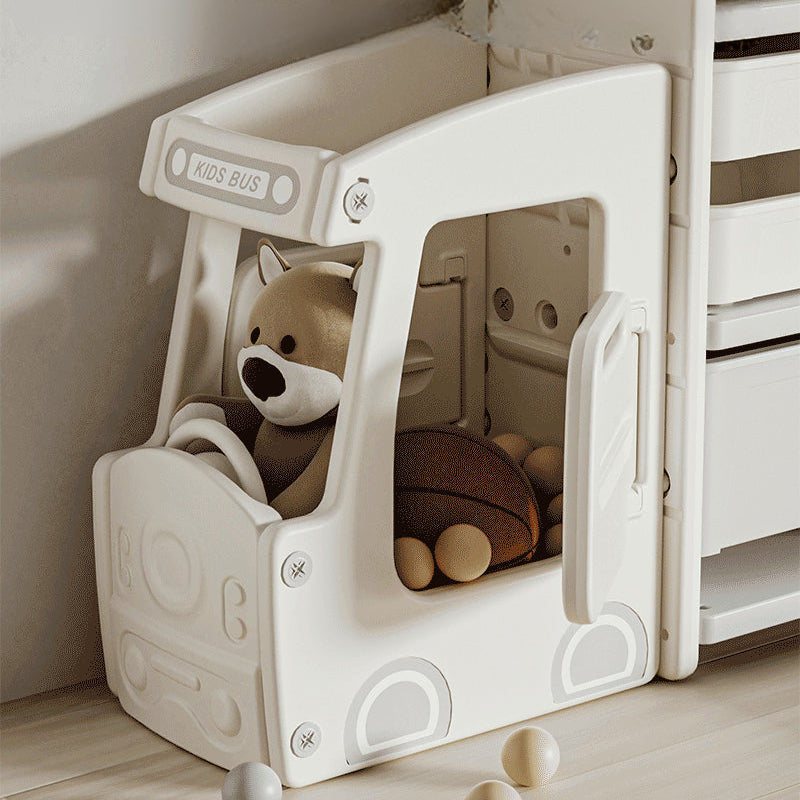 Organizador de Juguetes Infantil Bus