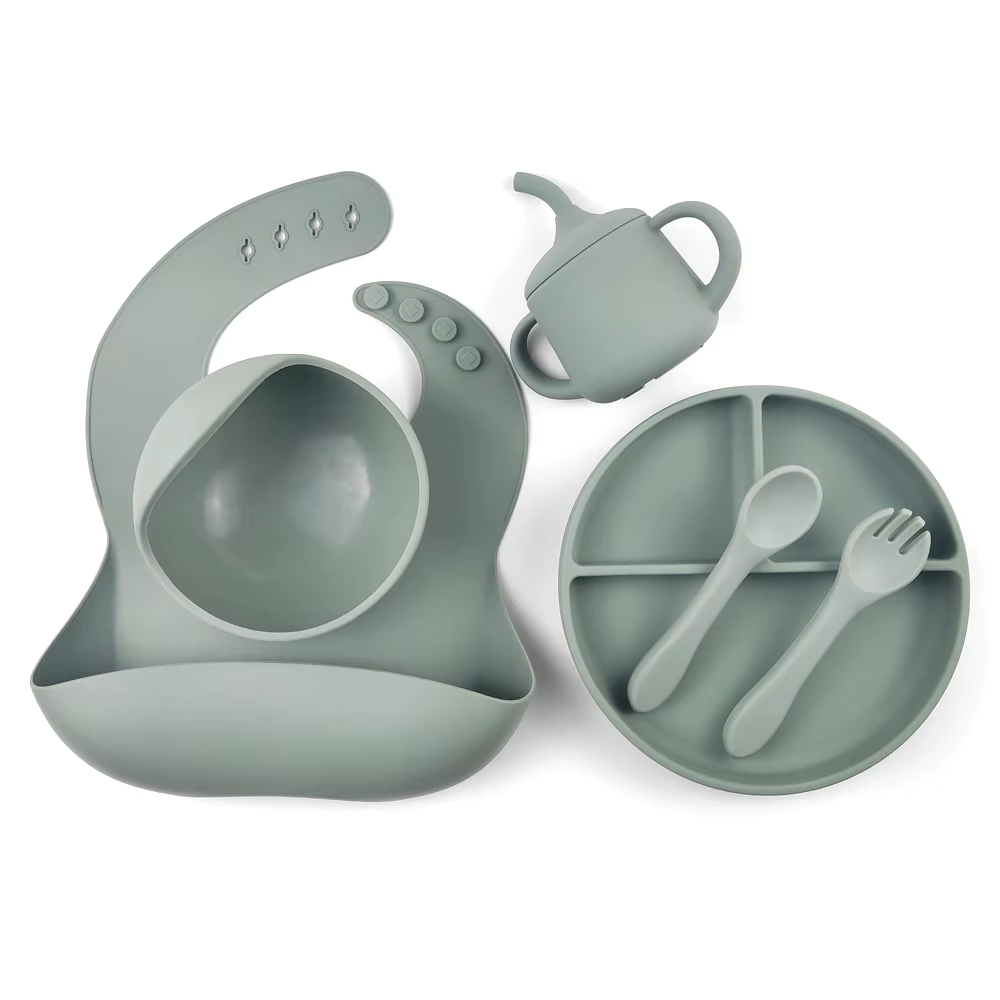 Set Silicona #4 Verde Salvia Amorino