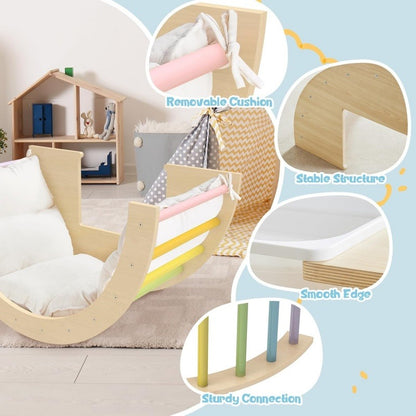 Arco Pikler Multicolor con bandeja sensorial