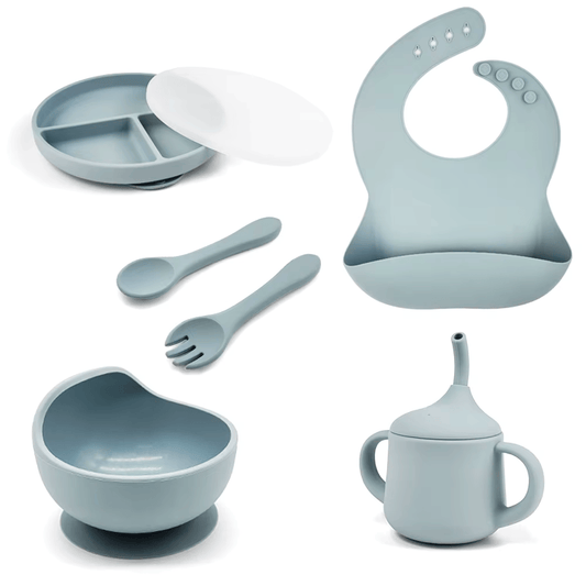 Set de Alimentación completo Celeste - Amorino