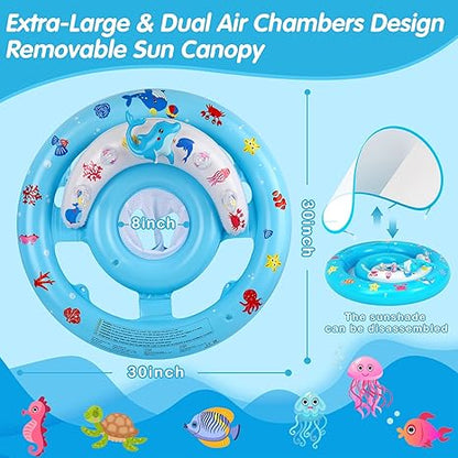 Flotador Inflable con protección UPF 50+