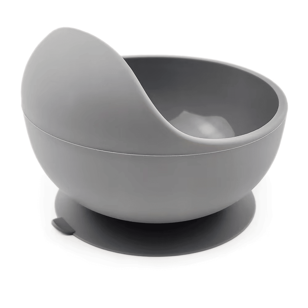 Bowl Con Ventosa Gris Claro Amorino
