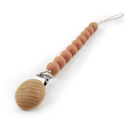 Clip Para Chupete Rosa Viejo Amorino