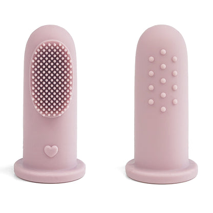 Cepillo dedal Rosa Malva Amorino