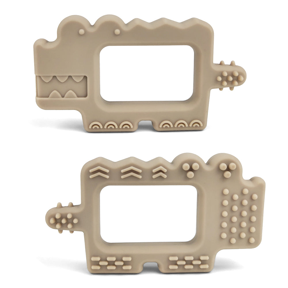 Mordillo Cocodrilo Beige Amorino