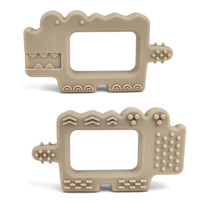 Mordillo Cocodrilo Beige Amorino