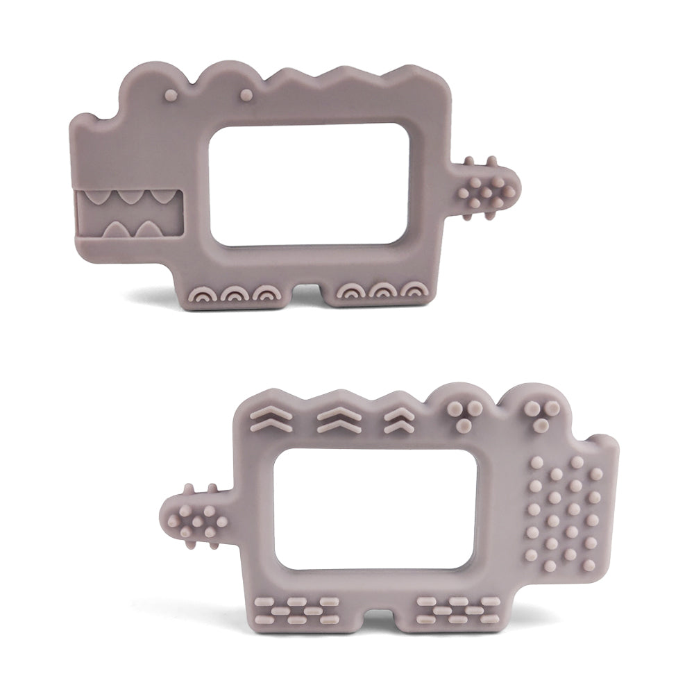 Mordillo Cocodrilo Rosa Malva Amorino