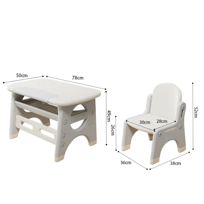 Escritorio Multiuso y Silla Infantil