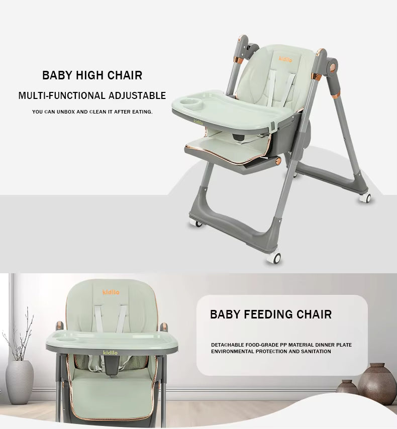 Silla De Comer Multifuncional 8122 - Kidilo