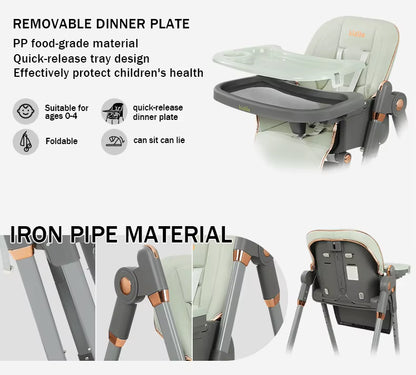 Silla De Comer Multifuncional 8122 - Kidilo