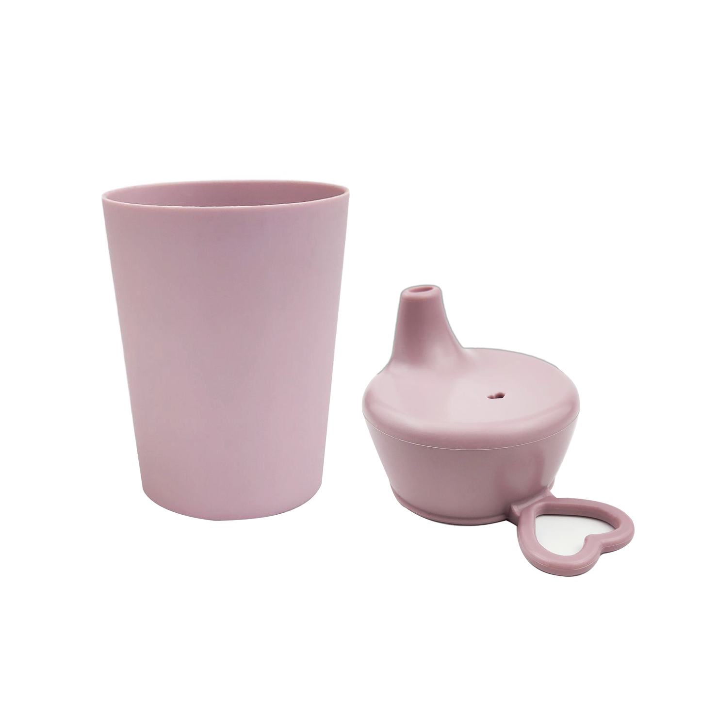 Vaso Con Tapa Malva Amorino